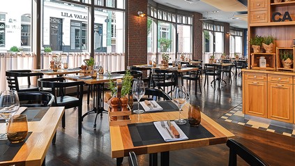 "Cast Iron Grill" im Hamburg Marriott Hotel