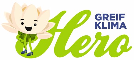 Das „Klima Hero“-Maskottchen