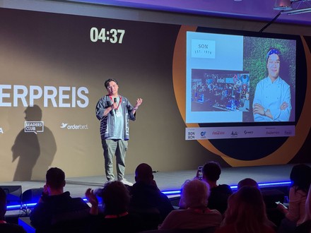 Linh-Khang Ho auf der Internorga-Bühne