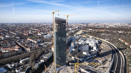 Richtfest Estrel Berlin