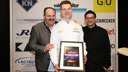 Gedion Beckmann mit Johann Lafer