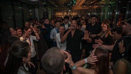 Party beim Teamcup in München