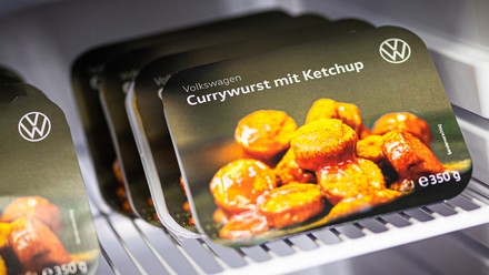 VW-Currywurst als Fertiggericht