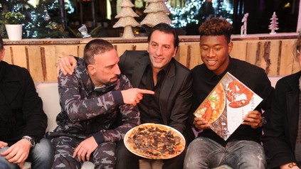 David Alaba und Franck Ribery