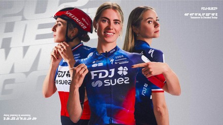 Team des FDJ-SUEZ