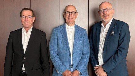 Michael Steiger, Stefan Klinck und Jürgen Benad