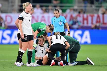 Die verletzte Giulia Gwinn