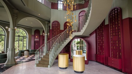 Treppe im Efteling Grand Hotel