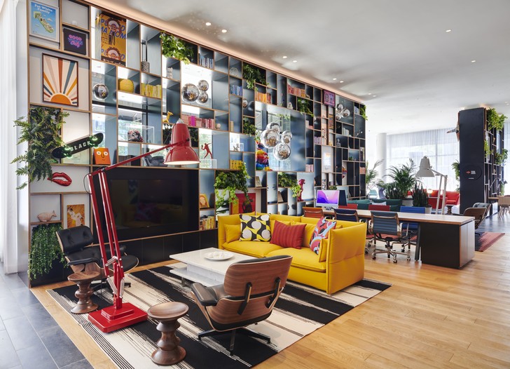 Lobby des citizenM in Washington DC