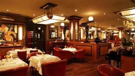 Innenraum der Brasserie Gendarmenmarkt