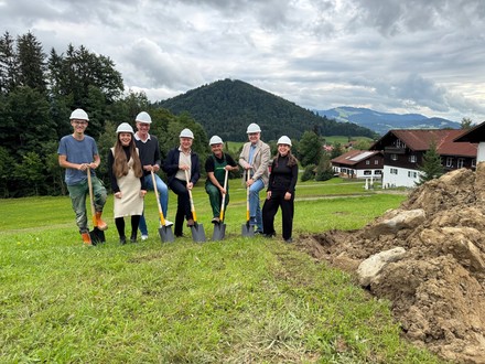 Spatenstich für den großen Umbau bei Haubers Naturresort/Allgäu