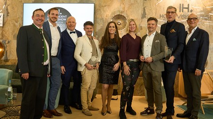 Awardverleihung auf der letztjährigen Independent Hotel Show