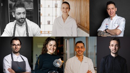 Finalisten des Wettbewerbs "Patissier des Jahres" 2025