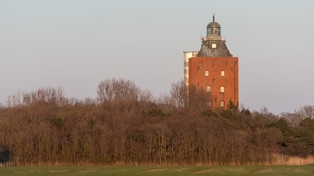 Leuchtturm auf der Insel Neuwerk