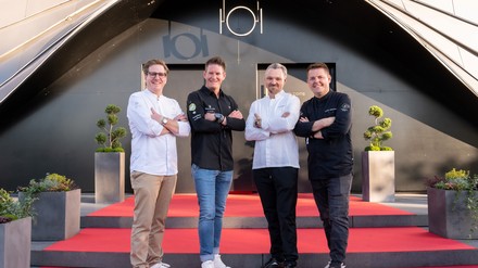 Paul Stradner, Christian Kuchler, Peter Hagen-Wiest und Stefan Heilemann