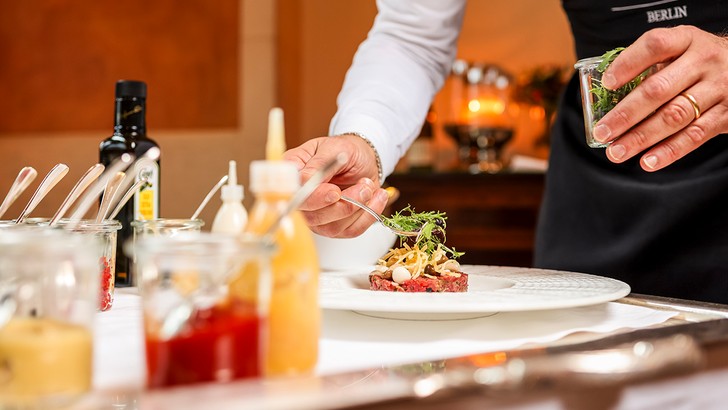 Essen auf der Brasserie Quarré