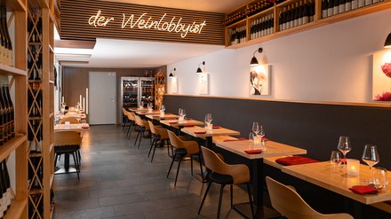 Innenraum Weinlobbyist