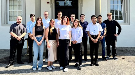 Gruppenfoto der neuen Auszubildenden