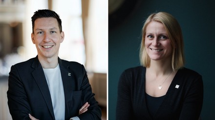 Alexander Musy und Steffi Stark