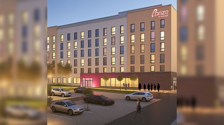 Perspektive Hotel Herbolzheim mit Beleuchtung