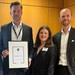 A. Pesch (TG), D. Frey (B&B Hotels), M. Grishina (TG), M. Lidl (TG)