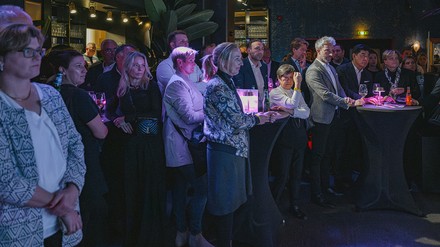 Gäste lauschen dem Interview-Format