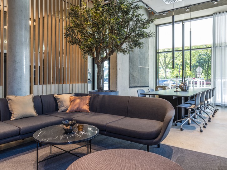 Loungebereich Zleep Hotel Hamburg Volkspark