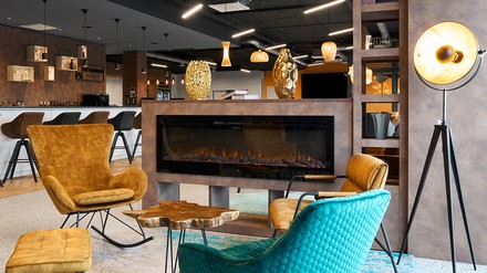 Lobby des neuen Hotels