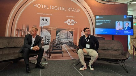 Grimm und Moreira auf der Digital Stage