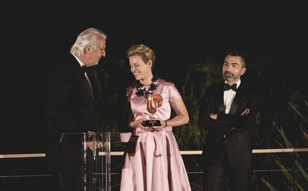 Birgit Reitbauer bei der Preisübergabe