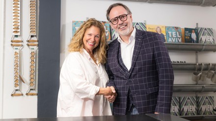 Haya Molcho und Michael Wahl