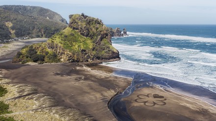 Piha Beach, Auckland New Zealand