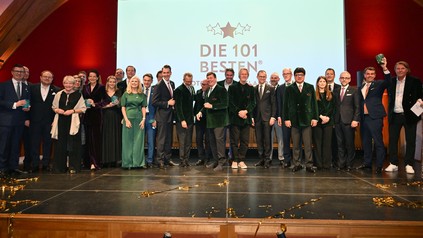 Preisverleihung "Die 101 besten Hotels Deutschlands"