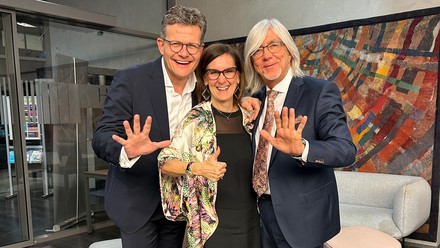 Marcus Smola, Ivona Meissner und Márton Gábor