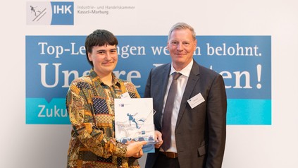 Johanna Weiß mit Udo Diehl