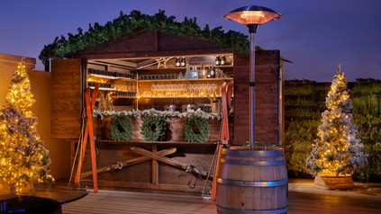 „Atmosphere Rooftop Bar Perrier-Jouët Winterterrasse“