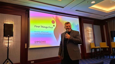 Vortrag von Markus Michels auf der GreenSign Stage