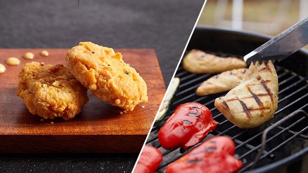 Gezüchtetes Hühnerfleisch der Marke GOOD Meat von Eat Just – als Nuggets oder pur