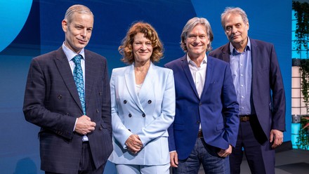 Dr. Daniel Dahm, Hanni Rützler, Rainer Roehl und Carl-Otto Gensch