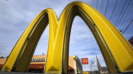 Das Logo von McDonalds