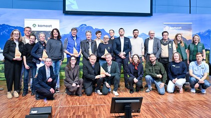 Die Gewinner der komoot Partner Awards 2025