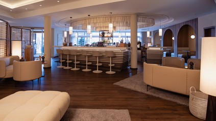 Lobby im Panoramahotel Oberjoch