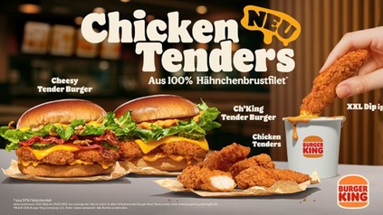 Chicken Tenders und XXL-Dips von Burger King