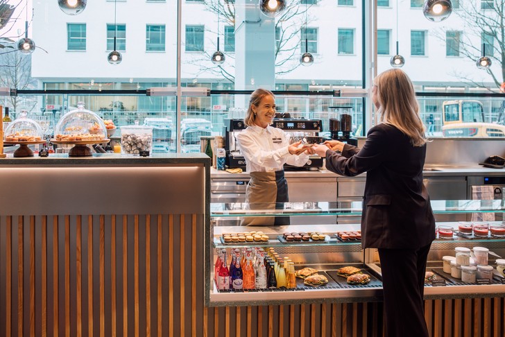 Italienische Kaffeebar