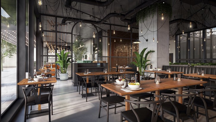 Rendering des geplanten Meininger Hotels in Dublin