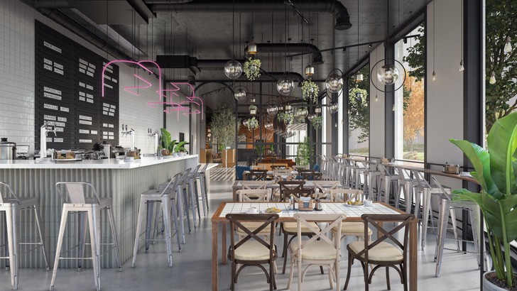 Rendering des geplanten Meininger Hotels in Dublin