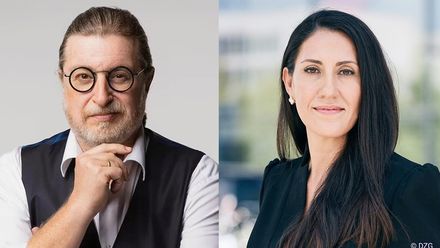 Dirk Iserlohe und Homeira Amiri