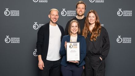 Patrick Zachries, Julia Näbrich, Markus Brandenburg und Jana Knorr