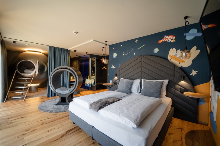 Zimmer im Familienhotel "EdeR FriDa"