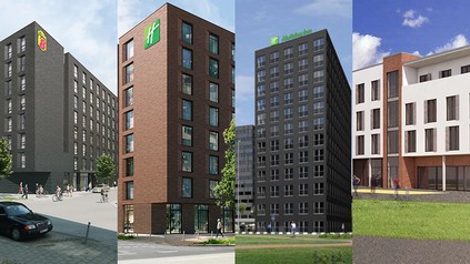 Vier Häuser der Gorgeous Smiling Hotels